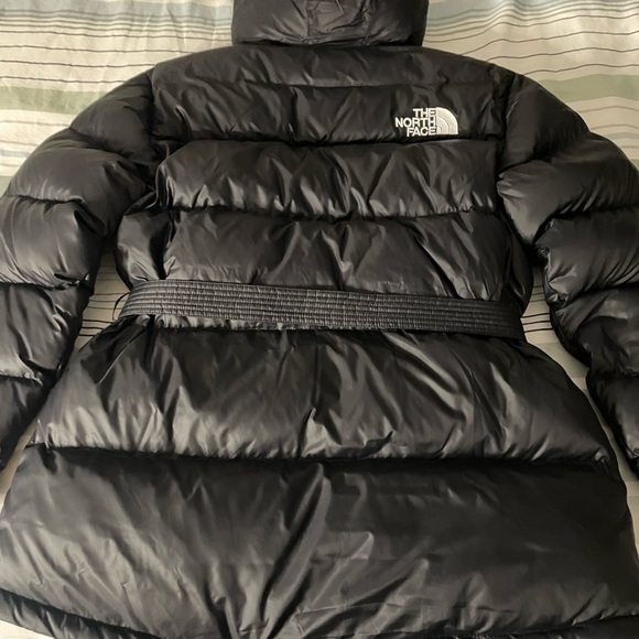 The North face down jacket belted nuptse mid-jacket - Picture 3 of 6